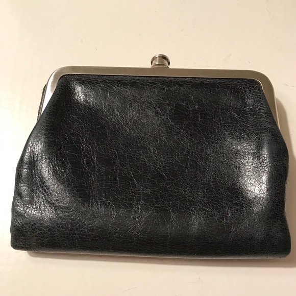 leather clasp wallet